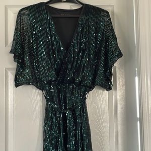 Shein party dress sequins